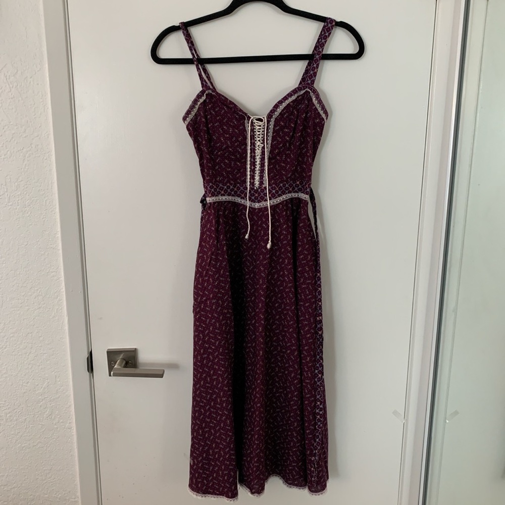 Gunne Sax 1970s Sundress